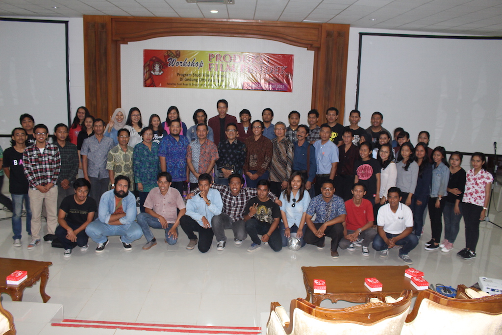 Prodi Film dan Tv ISI Denpasar Gelar Workshop Produksi Film Pendek