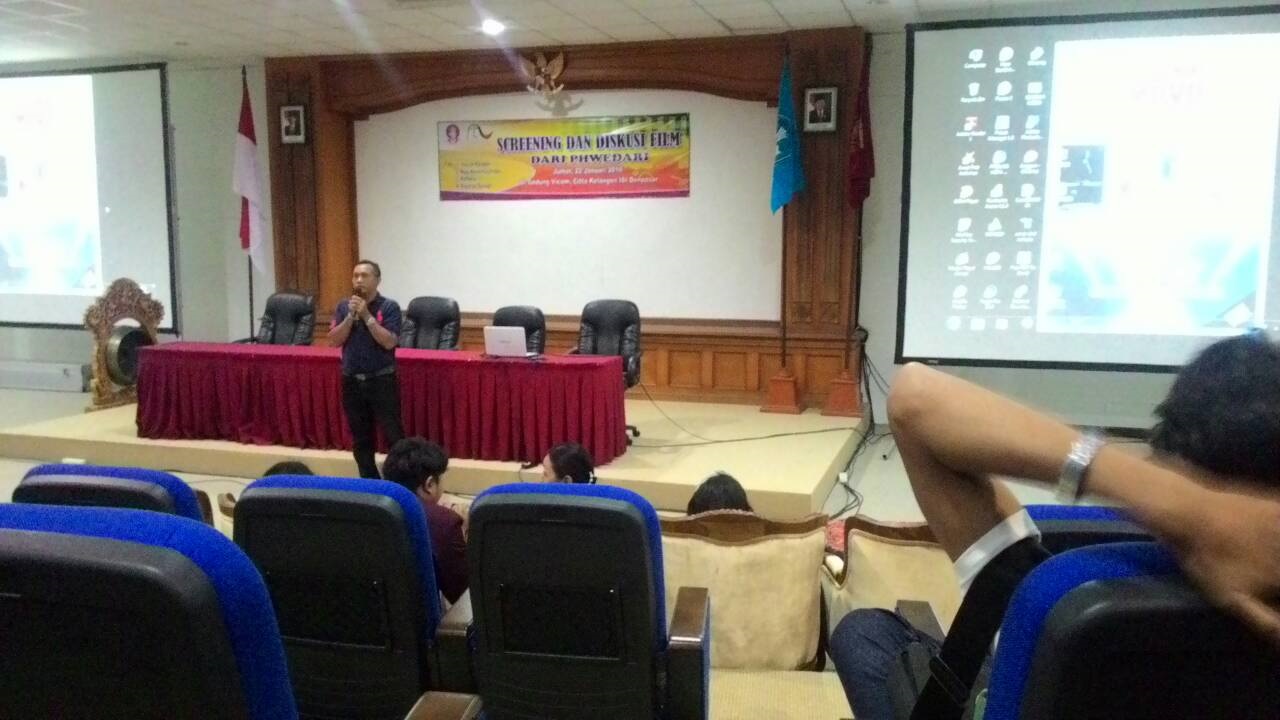 Melalui Screening dan Diskusi Film Dari Phiwedari, Kaprodi Film dan Televisi Isi Denpasar Harapkan Adanya Kerjasama