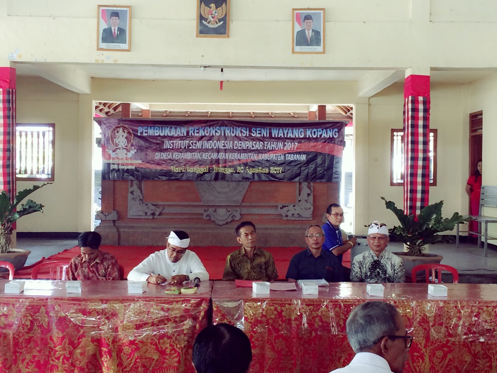 ISI Denpasar Rekonstruksi Seni Wayang Kopang Libatkan Ratusan Pelajar SMA/SMK di Tabanan