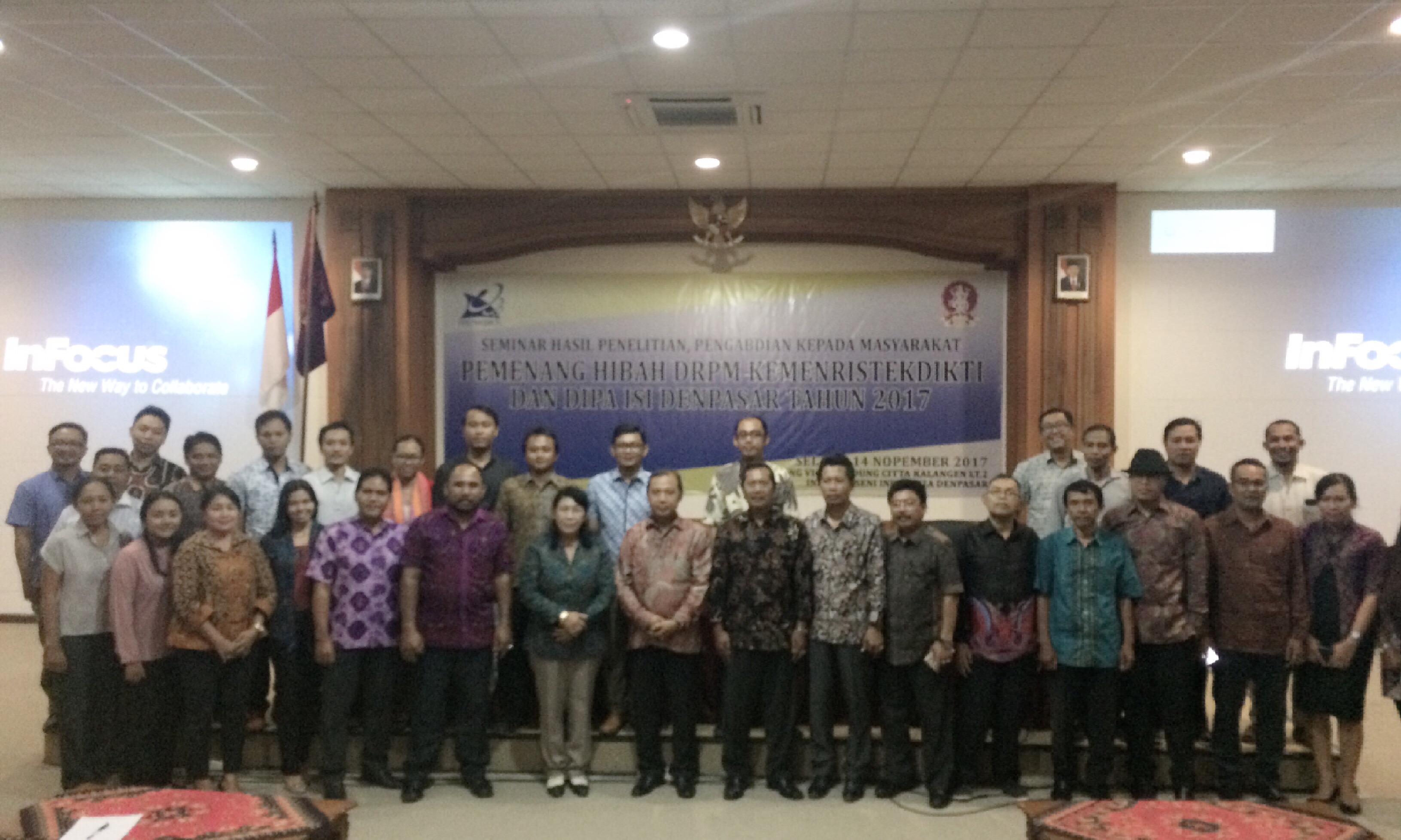 23 Dosen ISI Denpasar Ikuti Seminar Desimiasi