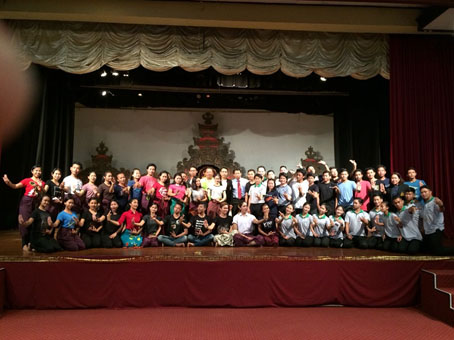 Workshop Seni Pertunjukan Chantaburi College of Dramatic Arts di ISI Denpasar