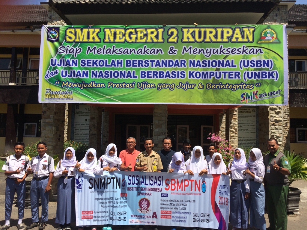 Berharap Mahasiswa Baru  Luar Bali Meningkat ISI Denpasar Sosialisasikan SNMPTN dan SBMPTN ke NTB