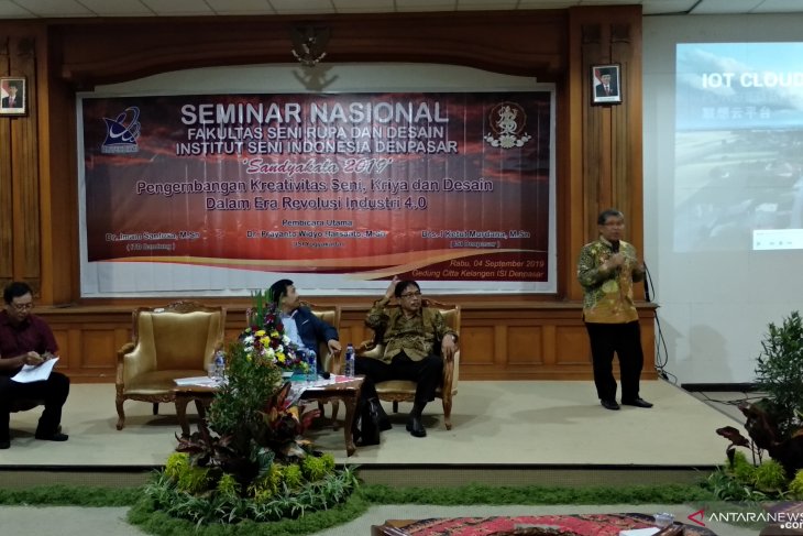 ISI Denpasar wadahi akademisi Nusantara diskusikan kreativitas seni era 4.0