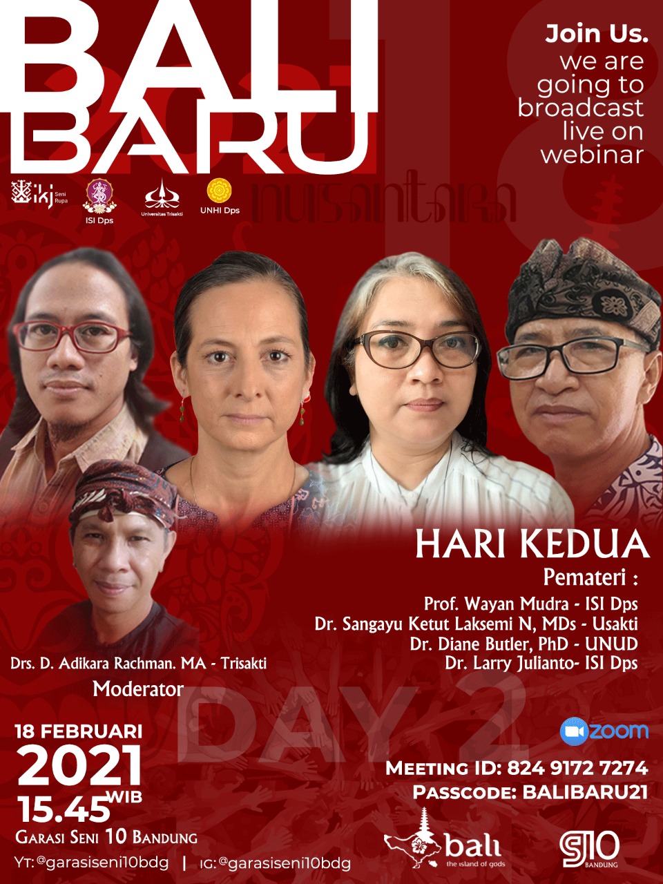 Bali Baru Hari Kedua 2021 Nusantara Garasi Seni 10 Bandung