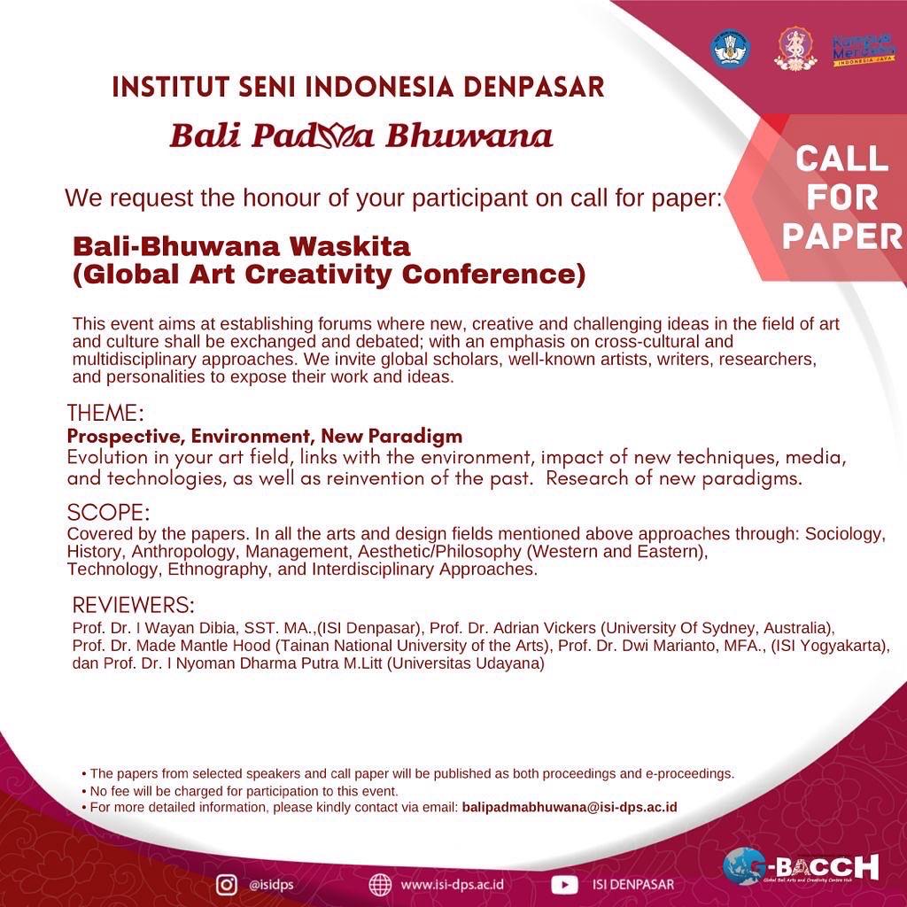 Bali Bhuwana Waskita (Global Art Creativity Conference)