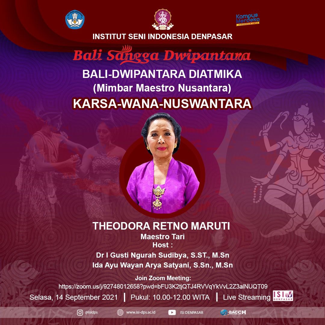 Bali-Dwipantara Diatmika (Mimbar Maestro Nusantara) Karsa-Wana-Nuswantara