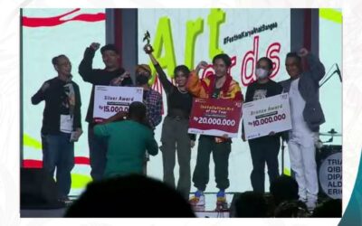 Mahasiswa ISI Denpasar Berhasil Meraih Juara 1 Seni Instalasi Pada Erlangga Art Awards 2022