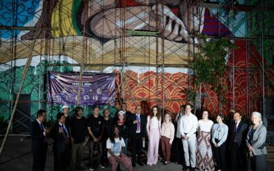 Mural Gigantik Merdeka Belajar Pukau Panel Ahli AQAS