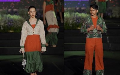 Mahasiswa Prodi Desain Mode ISI Denpasar Unjuk Karya dalam Denpasar Fashion Street