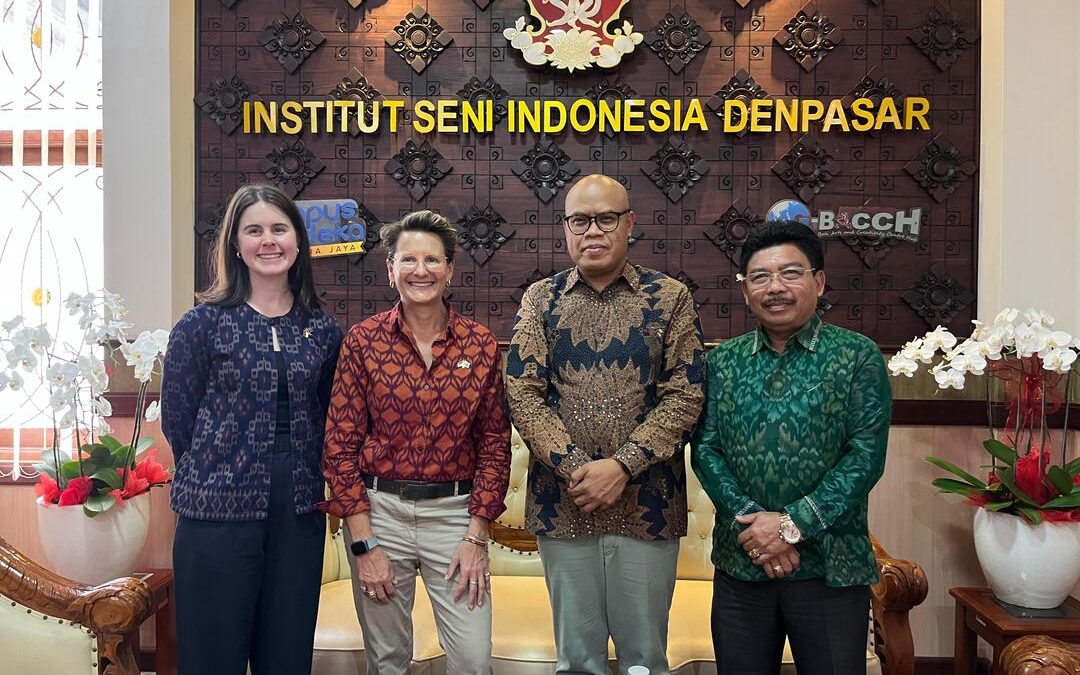 Rektor ISI BALI Terima Kunjungan Konsul-Jenderal Australia di Bali Bahas Peluang Kolaborasi Kreatif Bali-Australia